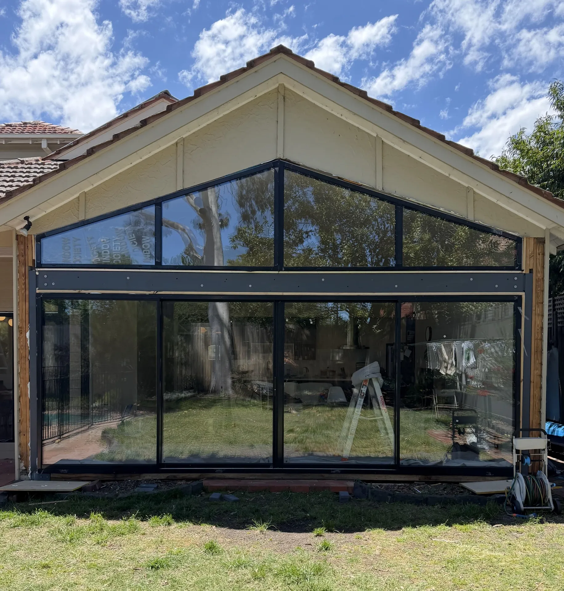 Thermally broken aluminium double glazing Melbourne home