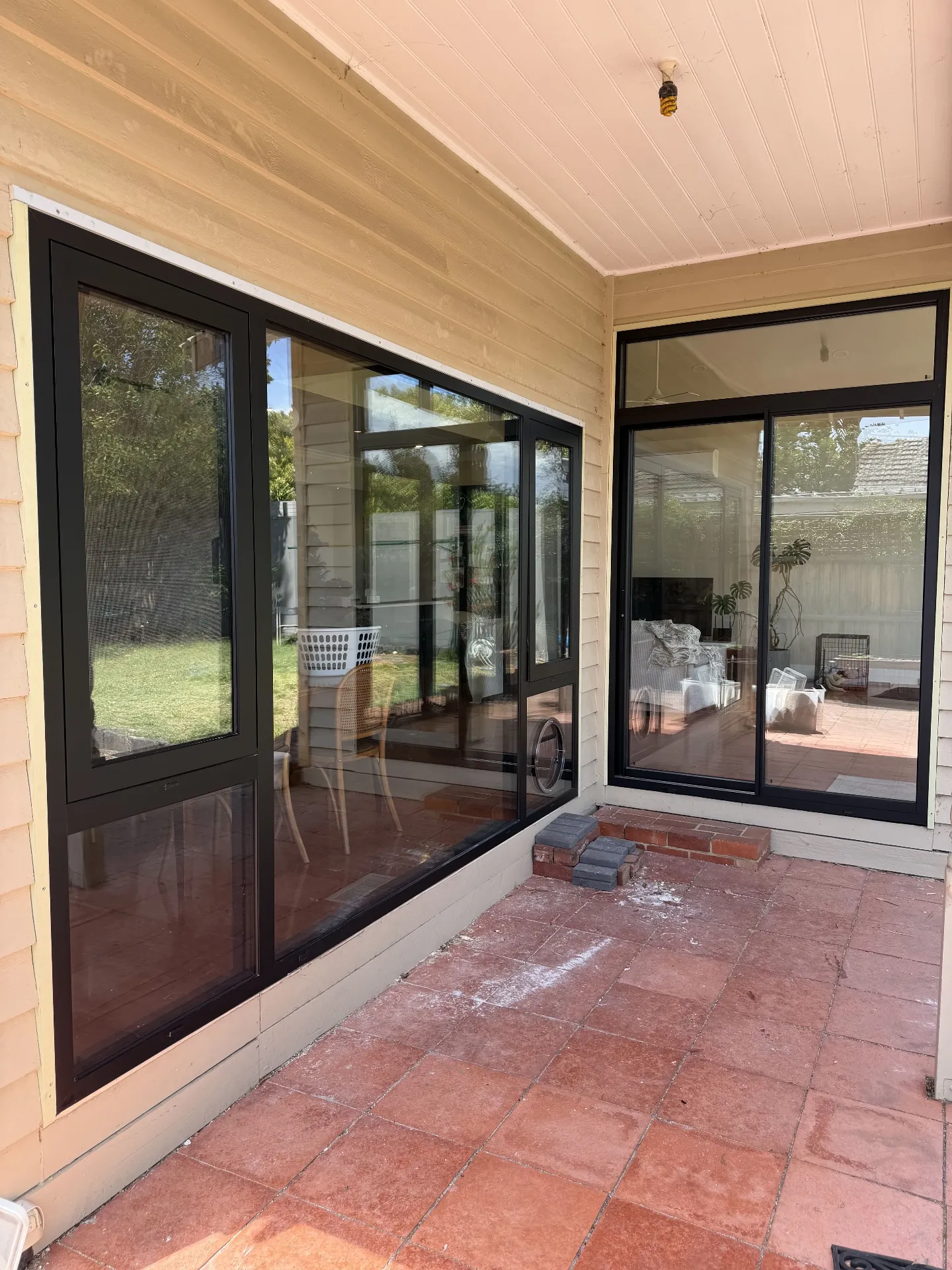 Ultra-slim aluminium windows in Elsternwick, Window Replacement, High Energy Performance Series
